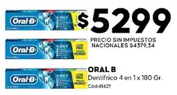Diarco Oral b dentífrico 4 en 1 oferta