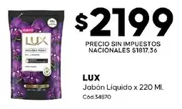 Diarco Lux jabón líquido oferta