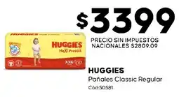 Diarco Huggies pañales classic regular oferta