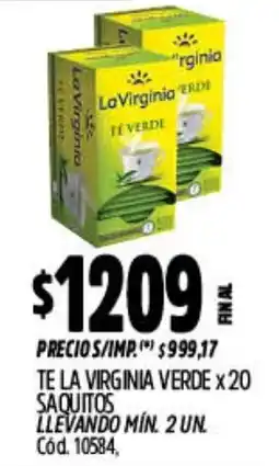 Supermercados Yaguar La virginia te verde oferta