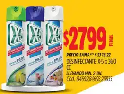 Supermercados Yaguar Desinfectante x-5 oferta