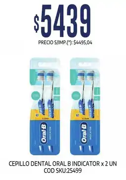 Supermercados Yaguar Oral B cepillo dental indicator oferta