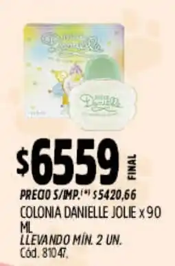 Supermercados Yaguar Danielle colonia danielle jolie oferta