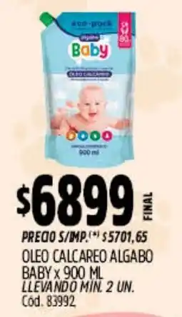 Supermercados Yaguar Baby oleo calcareo albagao oferta