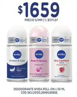 Supermercados Yaguar Nivea desodorante roll-on oferta