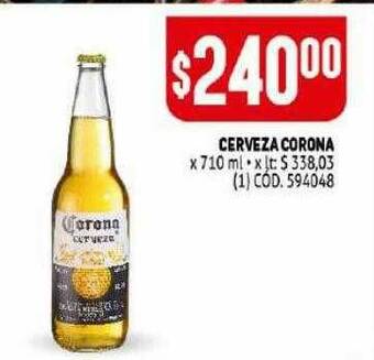 Makro Cerveza Corona oferta