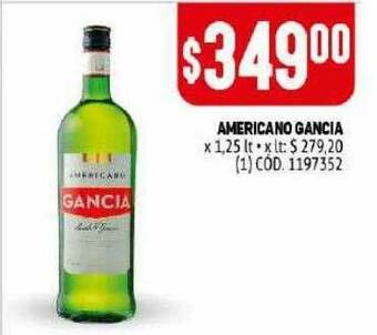 Makro Americano Gancia oferta
