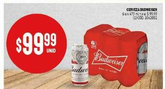 Makro Cerveza Budweiser oferta