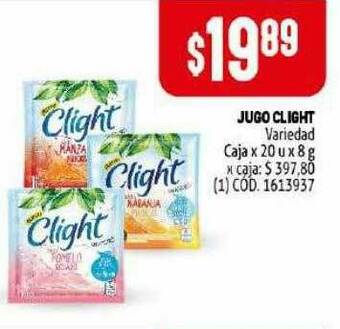 Makro Jugo Clight oferta
