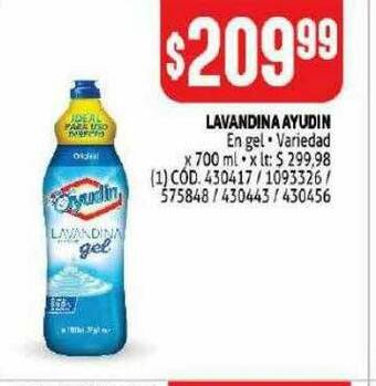 Makro Lavandina Ayudin En Gel oferta