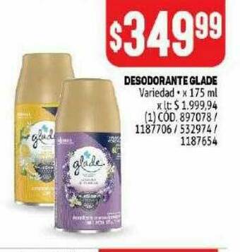 Makro Desodorante Glade oferta