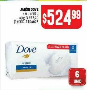 Makro Jabón Dove oferta