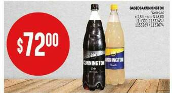 Makro Gaseosa Cunnington oferta