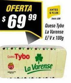 Supermercados Comodin Queso Tybo La Varense oferta