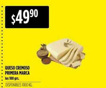 Supermercados Vea Queso Cremoso Primera Marca oferta