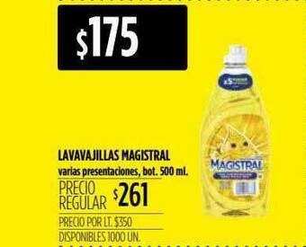 Supermercados Vea Lavavajillas Magistral oferta
