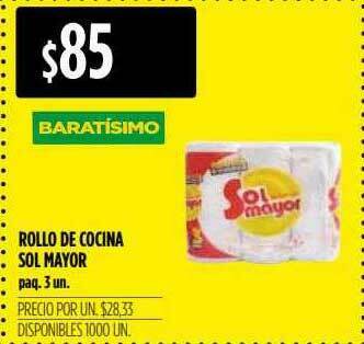 Supermercados Vea Rollo De Cocina Sol Mayor oferta