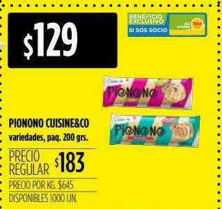Supermercados Vea Pionono Cuisine&co oferta