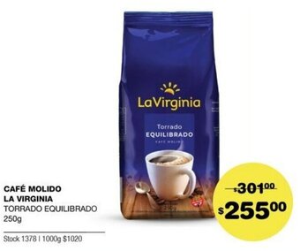 Atomo Conviene Café Molido La Virginia Torrado Equilibrado 250 g oferta