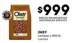 Diarco Okey - lentejas x 400 gr. cod17063 oferta
