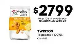 Diarco Twistos - tostaditas oferta
