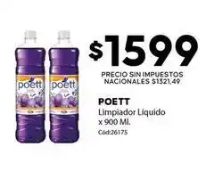 Diarco Poett - limpiador líquido x 900 ml. cod:26175 oferta