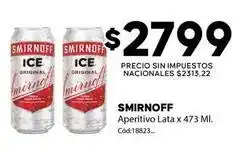 Diarco Smirnoff - aperitivo lata oferta