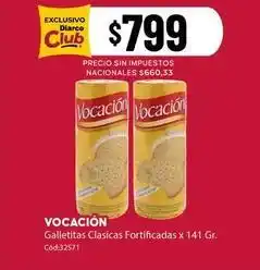 Diarco Galletitas clasicas fortificadas x 141 gr. cód:32571 oferta