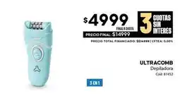 Diarco Ultracomb depiladora cód. 81452 oferta