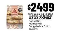 Diarco Mama cocina - baguettin multicereal congelada x 6 un. cód:23276 oferta