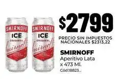 Diarco Smirnoff - aperitivo lata x 473 ml. cód:18823 oferta