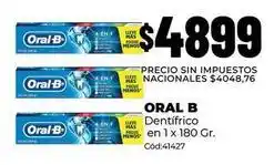 Diarco Oral-b - dentífrico en 1 x 180 gr. cód:41427 oferta