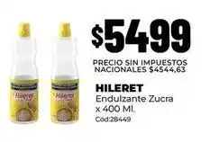Diarco Hileret - endulzante zucra x 400 ml oferta