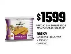 Diarco Galletas de arroz oferta