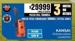 Diarco Kansai - hidrolavadora cód:85749 oferta