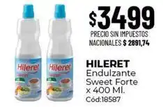 Diarco Hileret - endulzante sweet forte x 400 ml. cód:18587 oferta