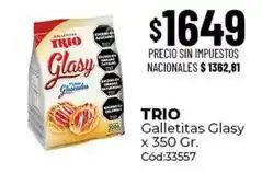 Diarco Trio - galletitas glasy x 350 gr. cód:33557 oferta