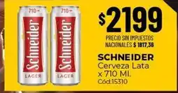 Diarco Schneider - cerveza lata x 710 ml. c	ext{ó}d:15310 oferta