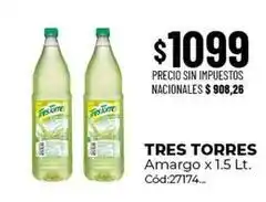 Diarco Tres torres - amargo oferta