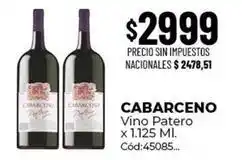 Diarco Cabarceno - vino patero oferta
