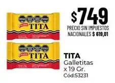 Diarco Tita - galletitas x 19 gr oferta
