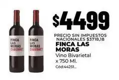 Diarco Finca las moras - finca las moras vino bivarietal x 750 ml. cód:44251 oferta