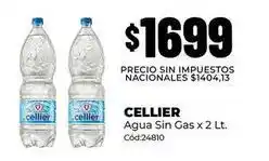 Diarco Cellier - agua sin gas x 2 lt oferta