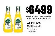 Diarco Aleluya - miel liquida x 470 gr. cód:32054 oferta