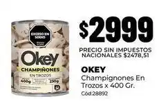 Diarco Okey - champignones en trozos oferta