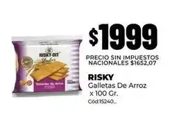 Diarco Galletas de arroz x 100 gr. cód:15240 oferta