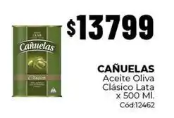 Diarco Cañuelas - aceite oliva clásico lata x 500 ml oferta