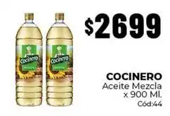 Diarco Cocinero - aceite mezcla x 900 ml. cód:44 oferta