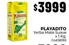 Diarco Playadito - yerba mate suave x 1 kg. cód:18093 oferta
