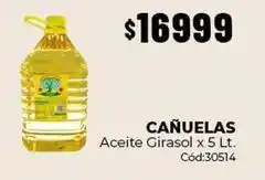 Diarco Cañuelas - aceite girasol x 5 lt. cód:30514 oferta